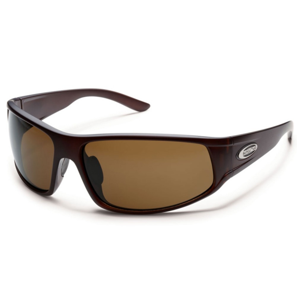 SunCloud Warrant Sunglasses, Matte Brown, swatch
