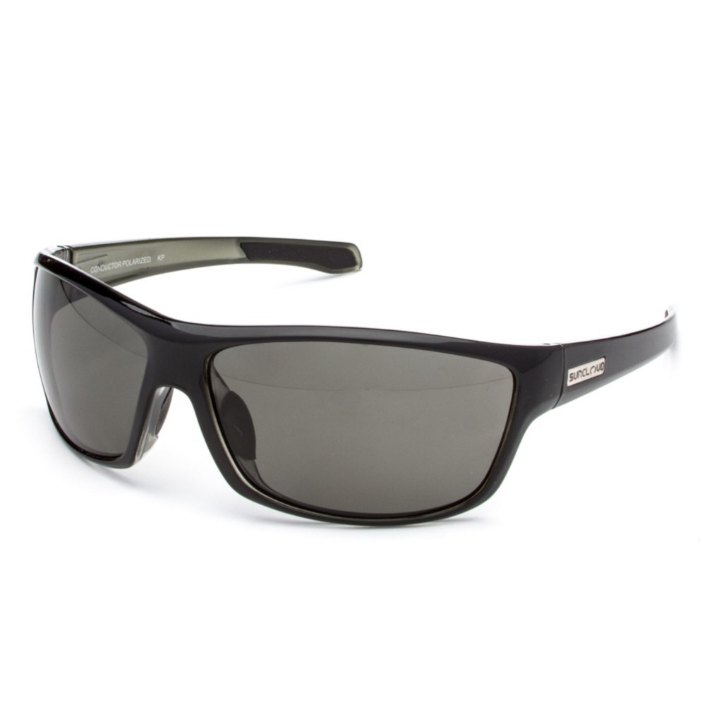 SunCloud Conductor Sunglasses, Black Backpaint, swatch
