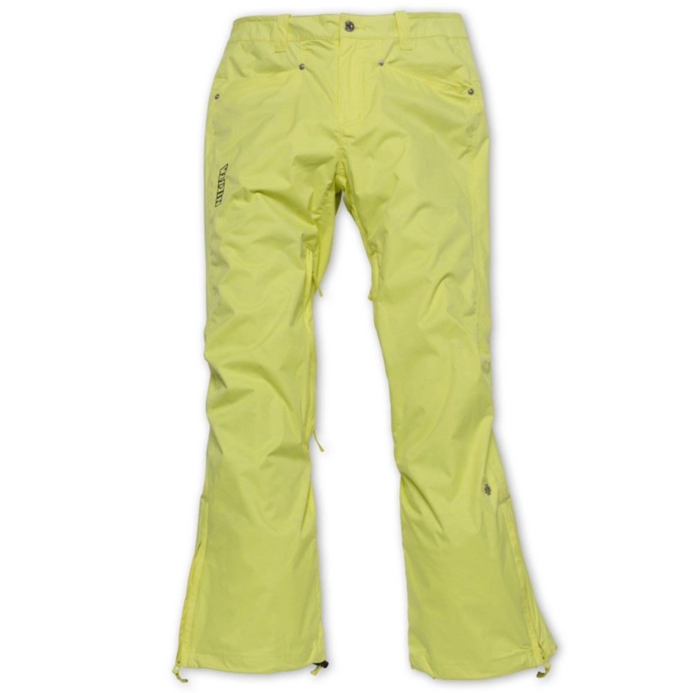 Nikita Pilatus Womens Snowboard Pants, Limelight, swatch