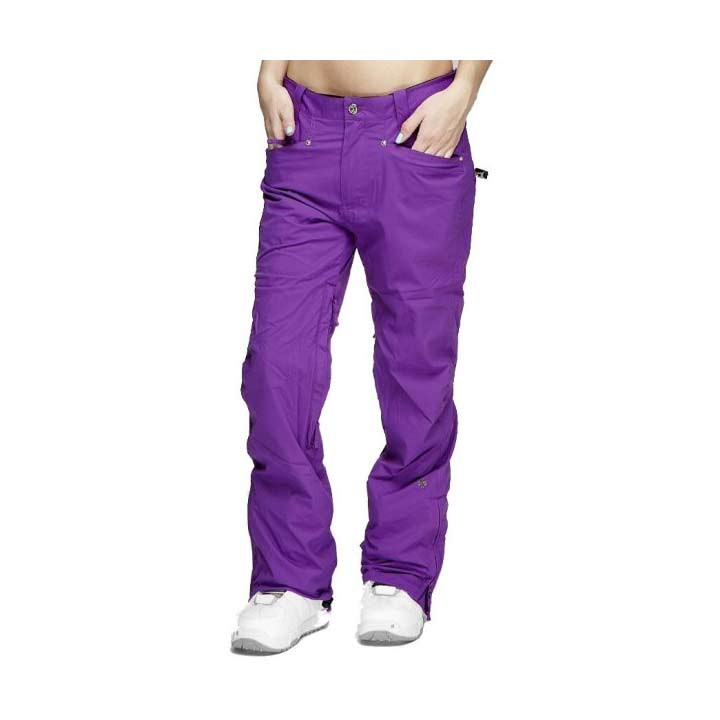 Nikita Pilatus Womens Snowboard Pants, Purple Magic, swatch