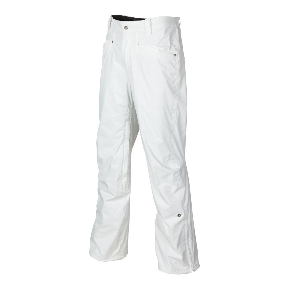 Nikita Pilatus Womens Snowboard Pants, White, swatch