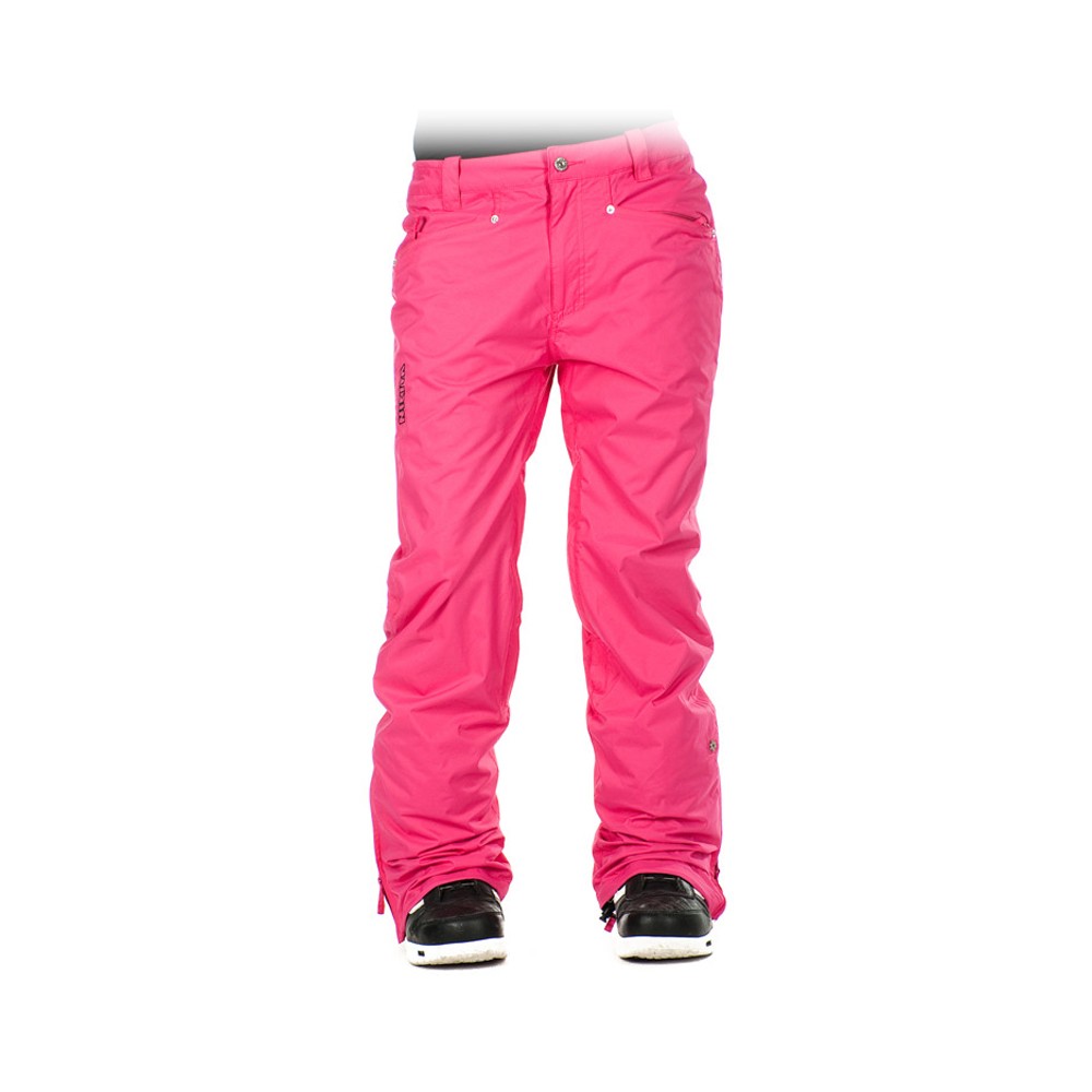 Nikita Pilatus Womens Snowboard Pants, Shocking Pink, swatch