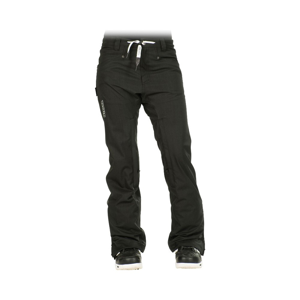 Nikita Pilatus Womens Snowboard Pants, Black, swatch