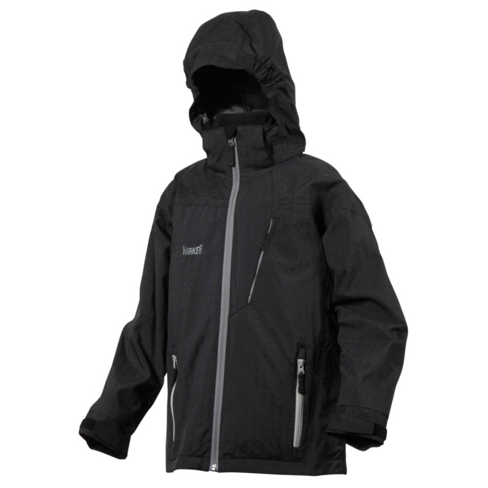 Marker Cruiser 3 in 1 Boys Ski Jacket, Black, swatch