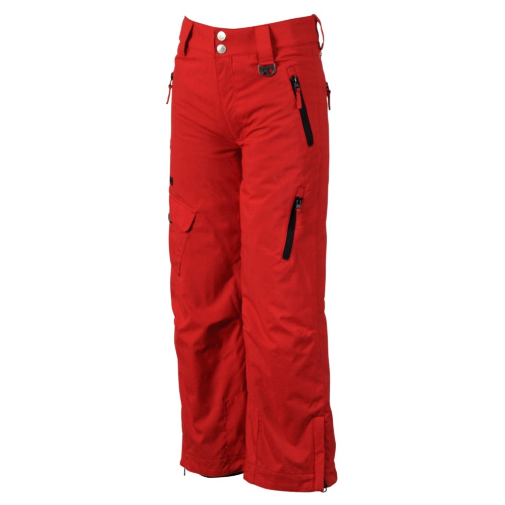 Marker Navigator Kids Ski Pants, Red, swatch