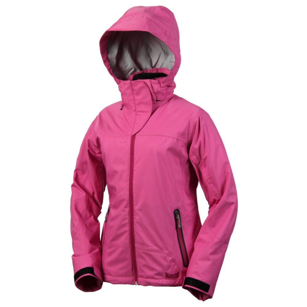 Marker Cresta Womens Insulated Ski Jacket, Sherbet, swatch