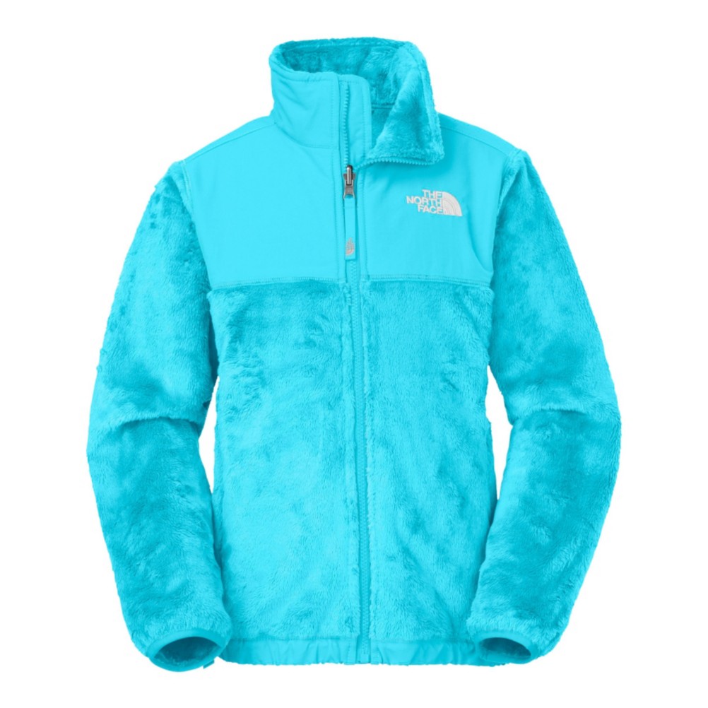 The North Face Denali Thermal Girls Jacket, Turquoise Blue, swatch