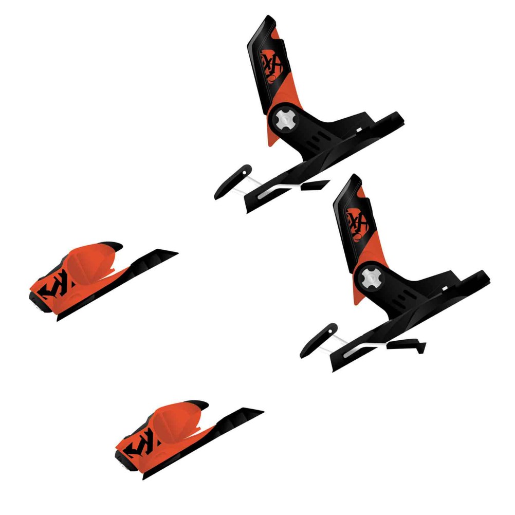 Rossignol Axial2 120 XL Ski Bindings 2014, Orange-Black, swatch