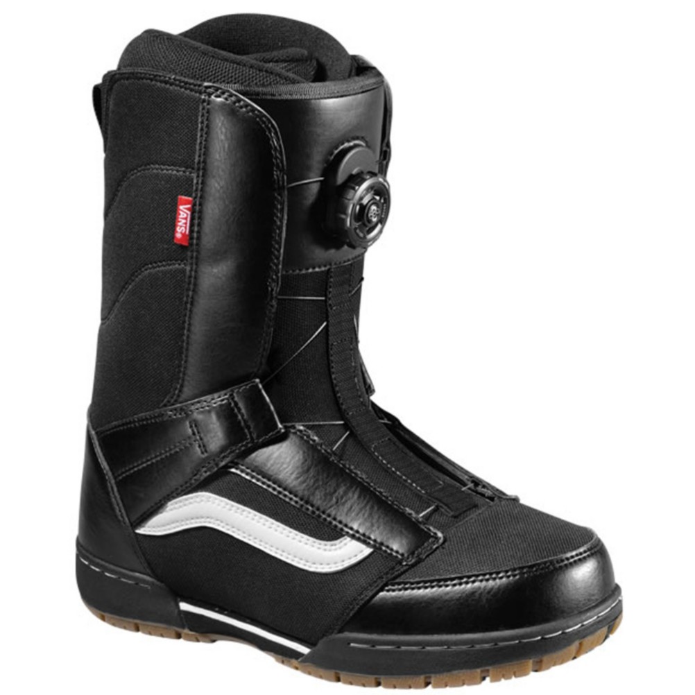 Vans Extent Boa Snowboard Boots 2013, Black-White, swatch