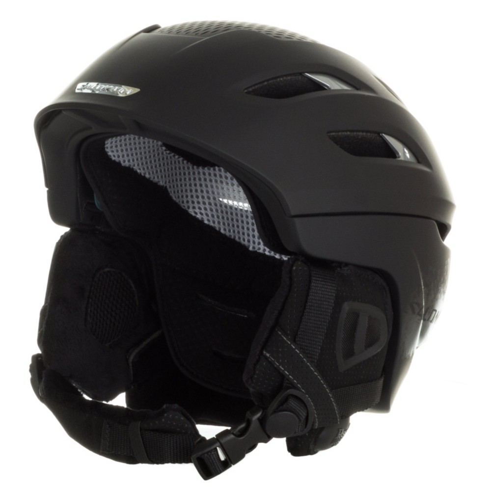 Salomon Allium Custom Air Helmet 2014, Black Matte-Silver, swatch