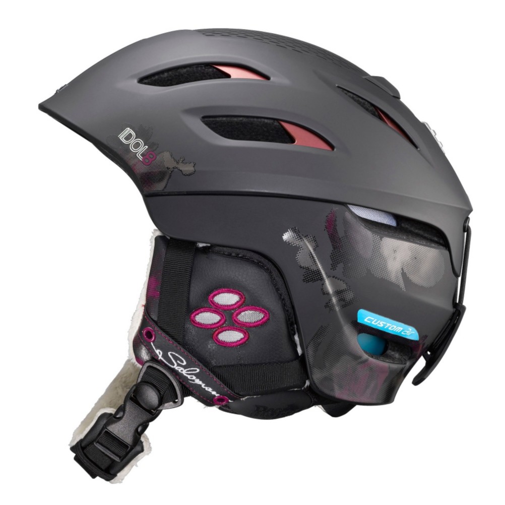 Salomon Idol Custom Air Womens Helmet 2014, Black Matte, swatch