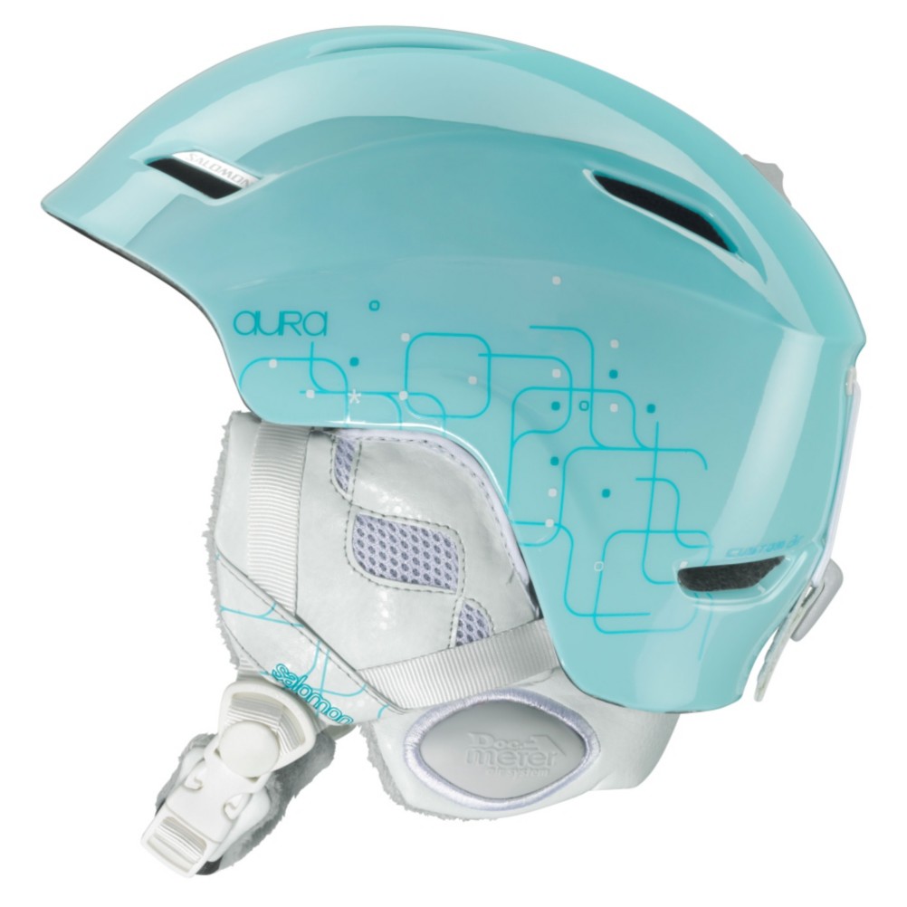 Salomon Aura Custom Air Womens Helmet 2014, Light Blue, swatch