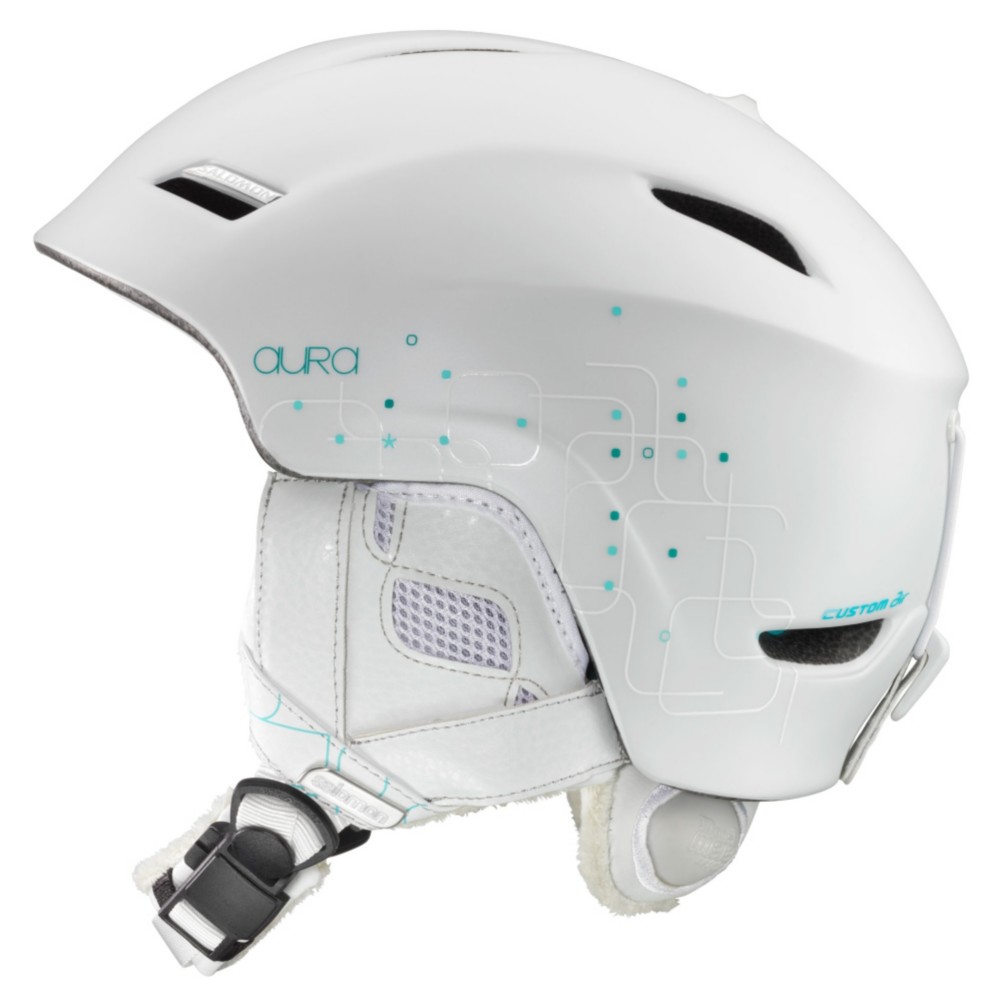 Salomon Aura Custom Air Womens Helmet 2014, Pearl Matte, swatch
