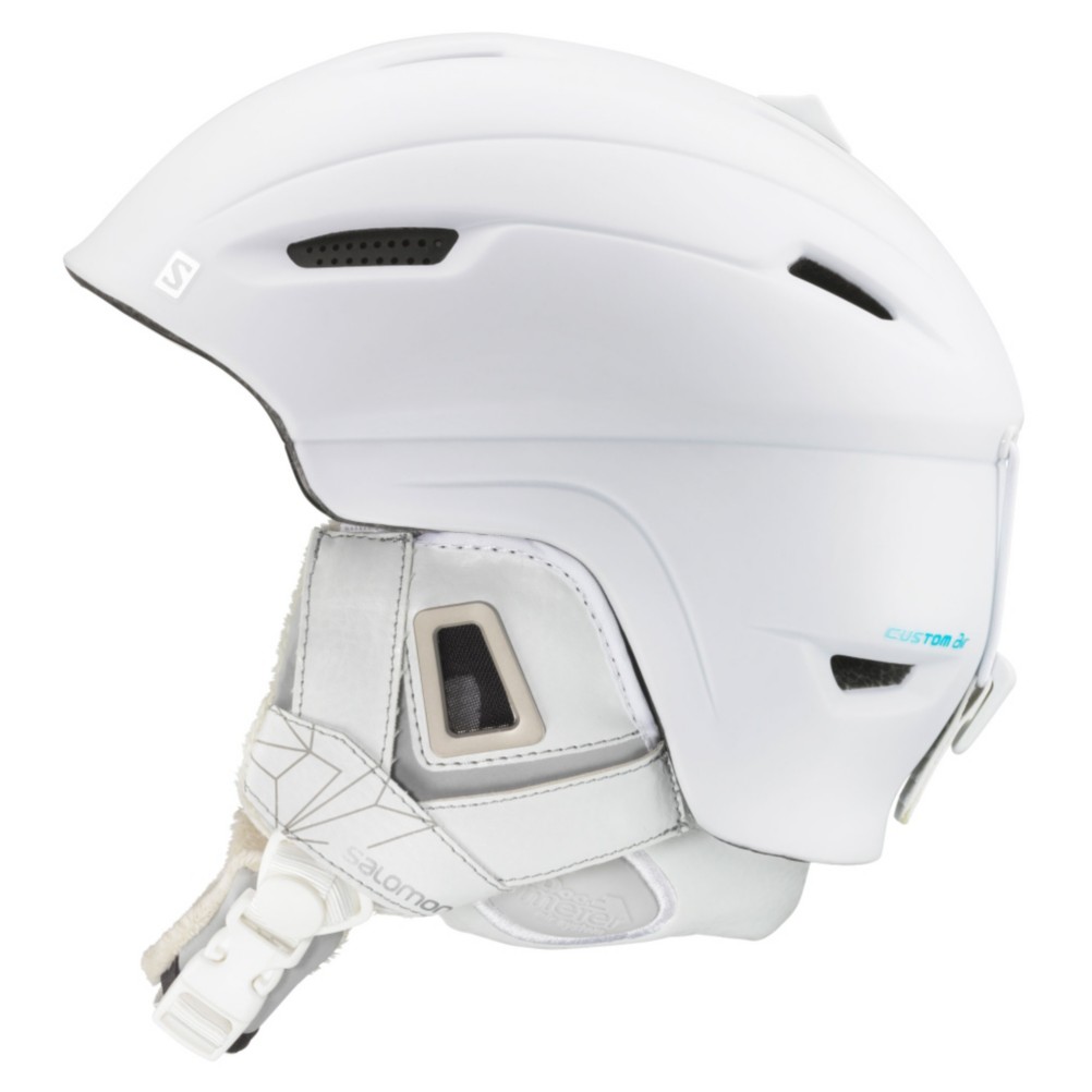Salomon Icon Custom Air Womens Helmet 2014, White Matte, swatch