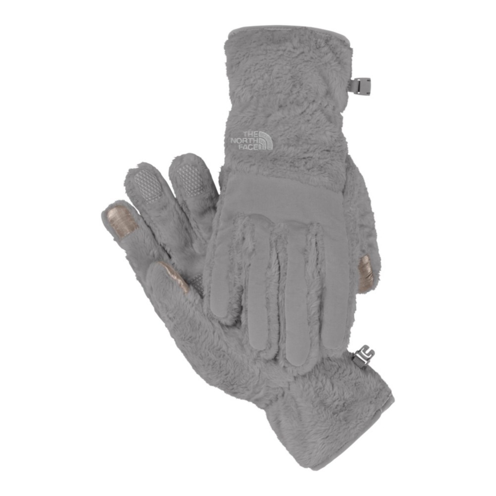 The North Face Etip Denali Thermal Womens Gloves, Pache Grey, swatch