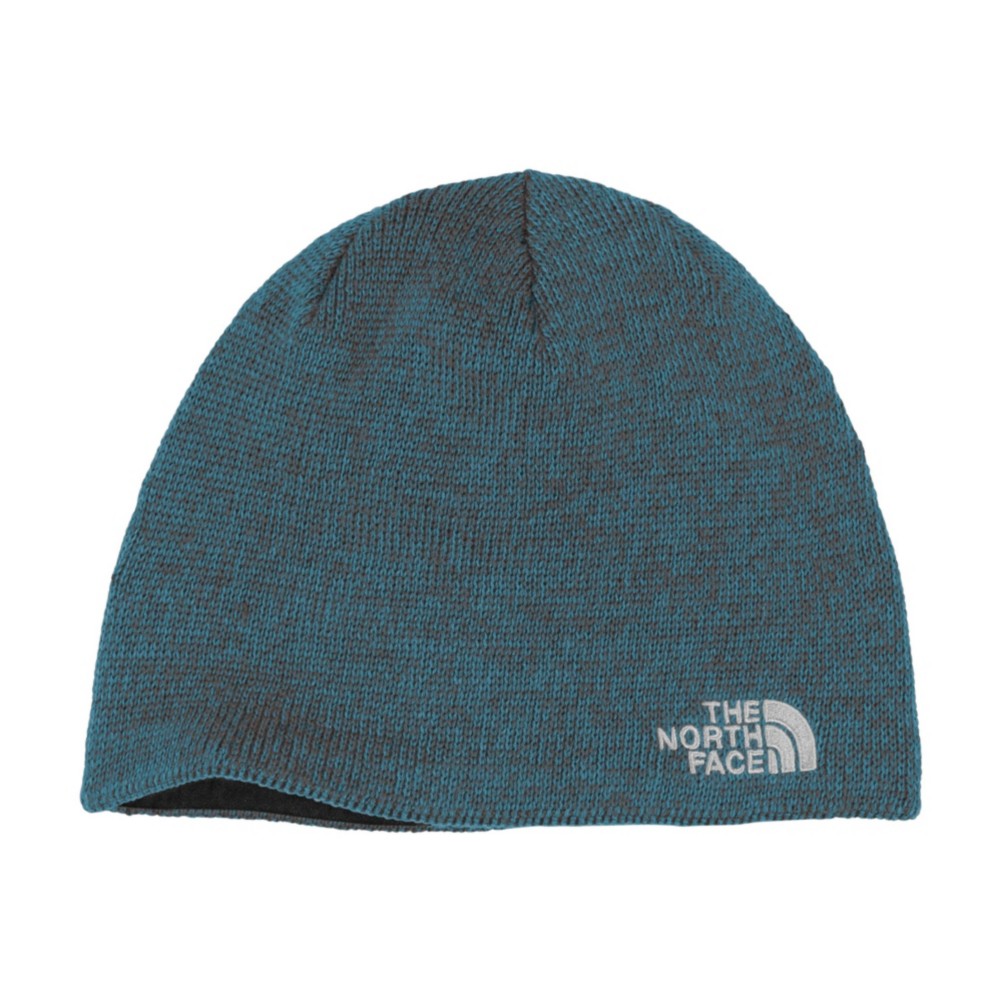 The North Face Jim Beanie Hat, Prussian Blue Heather, swatch