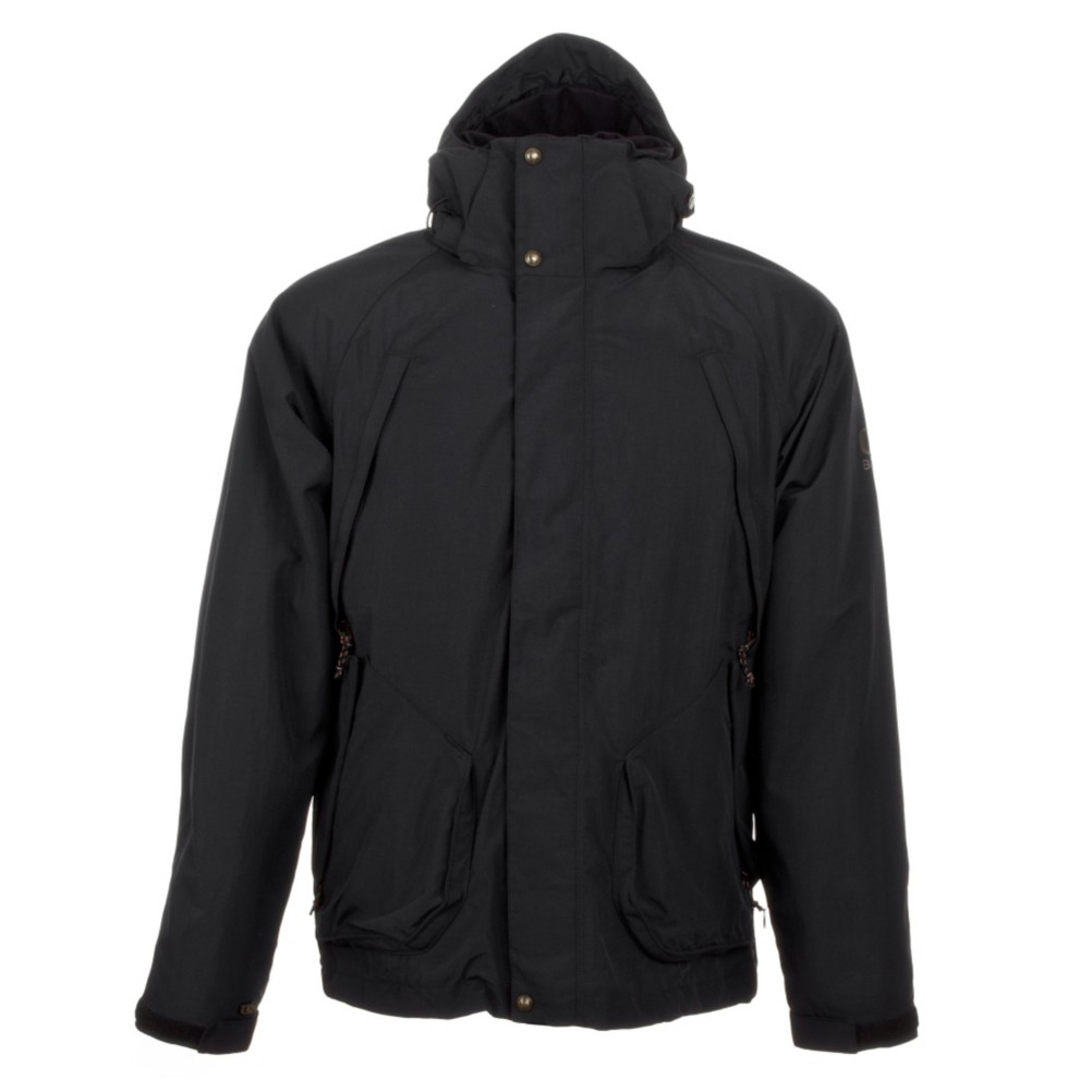 Bonfire Radiant Mens Shell Snowboard Jacket, Black-Black-Black, swatch