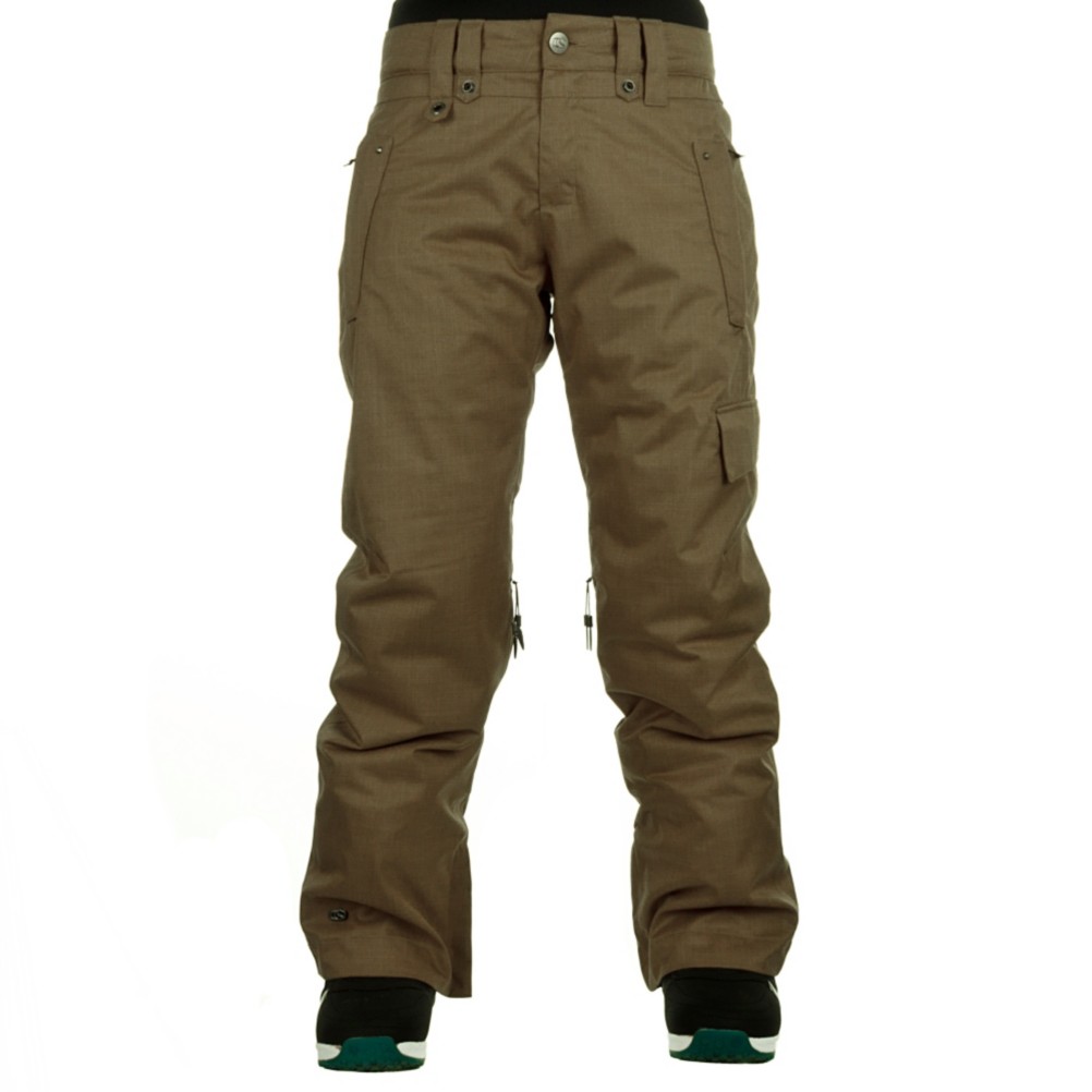 Bonfire Radiant Womens Snowboard Pants, Canvas, swatch