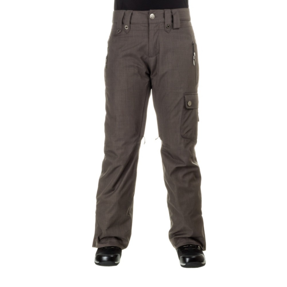 Bonfire Safari Womens Snowboard Pants, Iron B, swatch