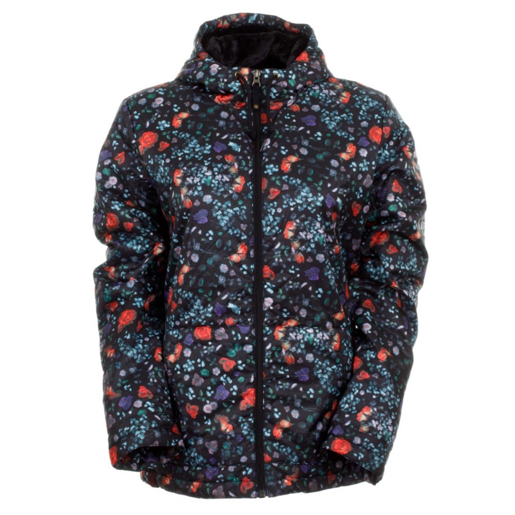Bonfire Polar Womens Hoodie, Petite Fleur Papaya, swatch