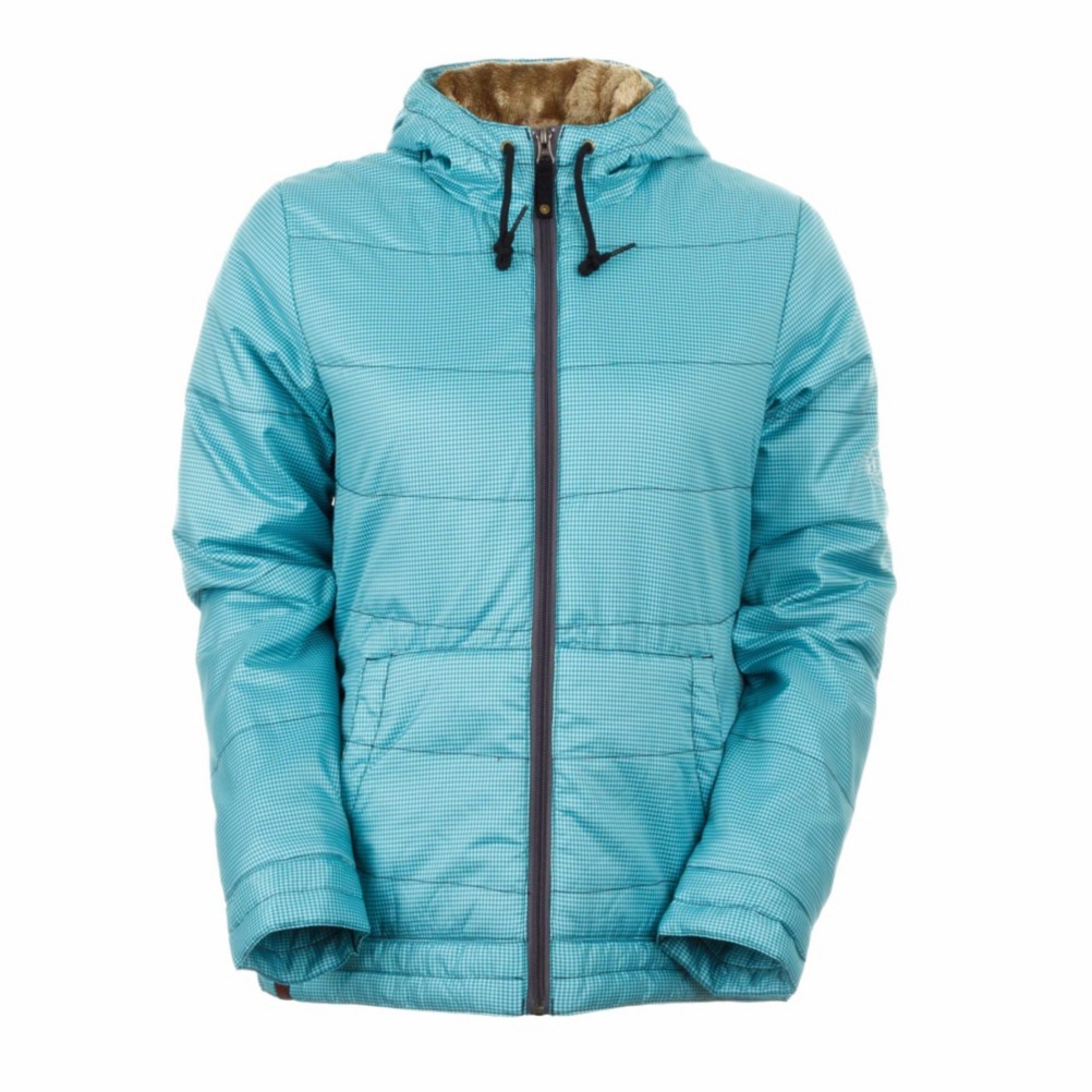 Bonfire Polar Womens Hoodie, Small Plaid Iron, swatch