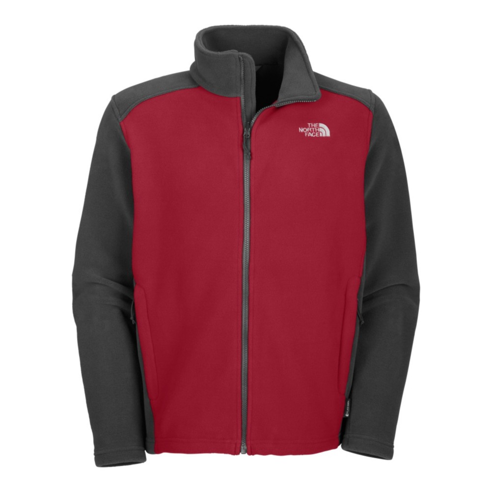 The North Face RDT 300 Mens Jacket, Biking Red-Asphalt Grey, swatch