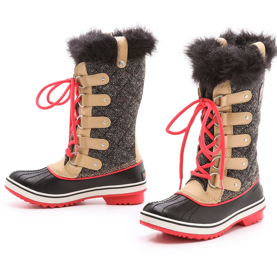sorel women's tofino herringbone boot