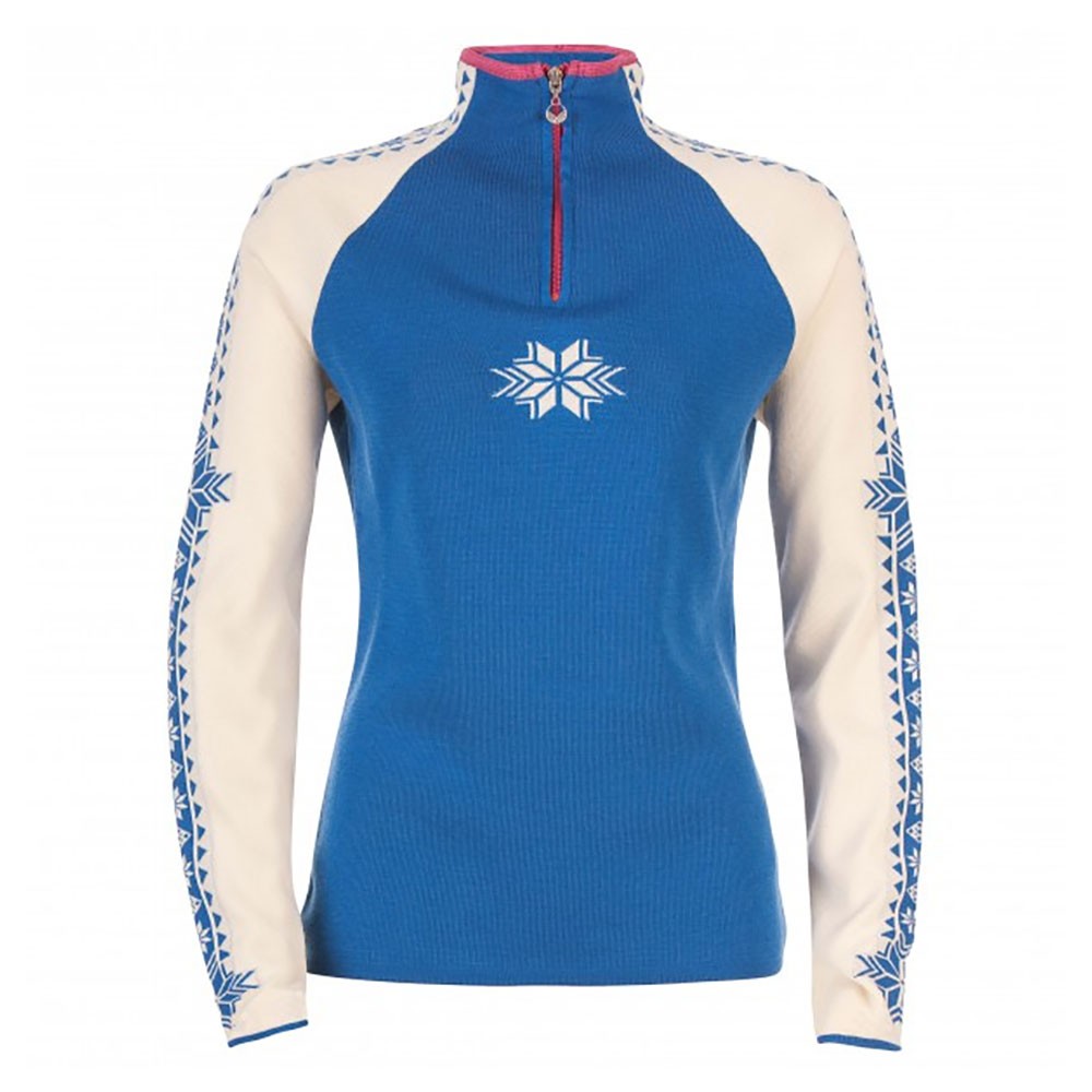 Dale Of Norway Geilo Womens Sweater, Cobalt-Offwhite-Allium, 256