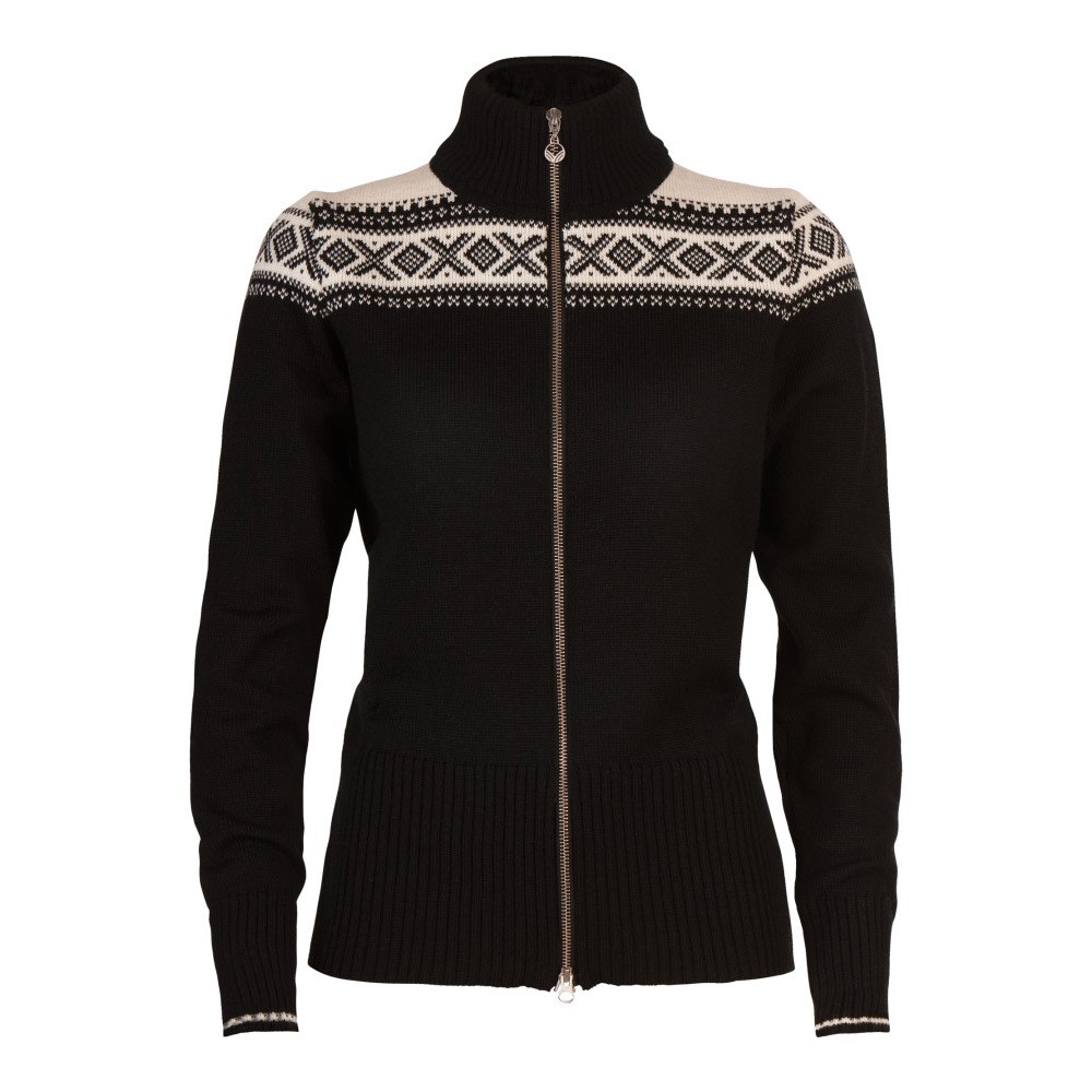 Dale Of Norway Hemsedal Womens Sweater, Black-Off White, 256