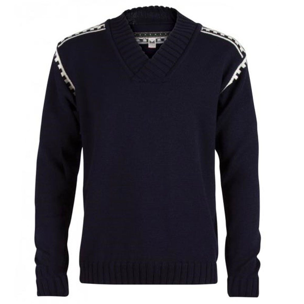 Dale Of Norway Alpina Masculine Mens Sweater, Navy-Cream, 256