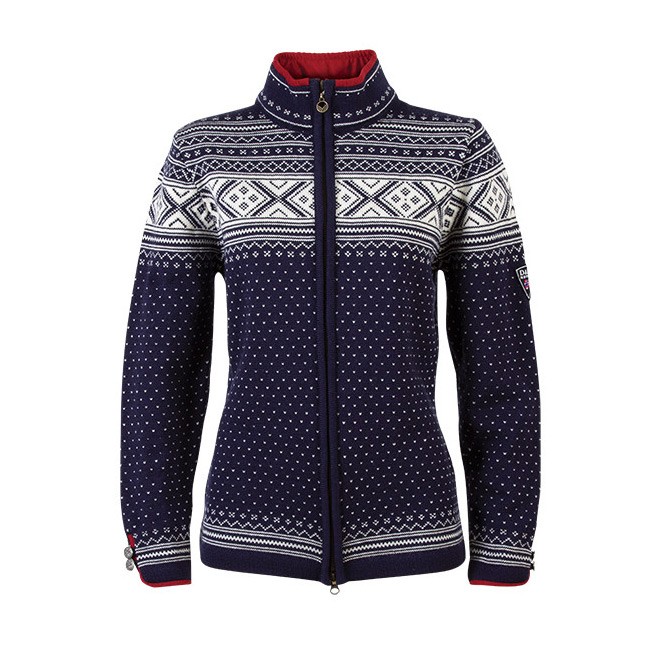 Dale Of Norway Valle Womens Sweater, Navy-Off White, 256