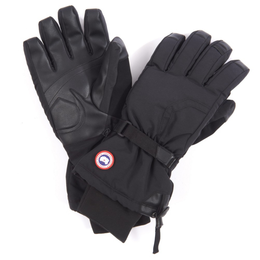 Canada Goose Arctic Down Mens Gloves, Black, 256