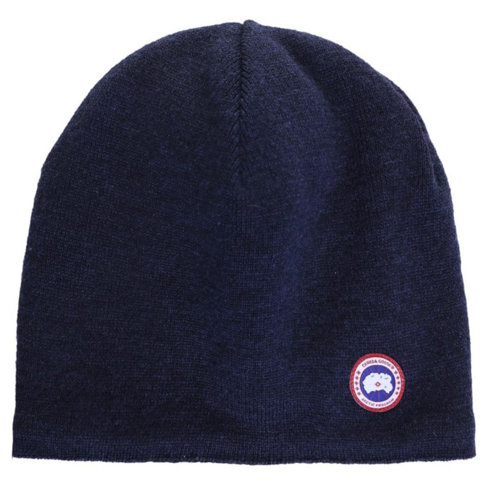 Canada Goose Merino Wool Beanie, Navy, 256