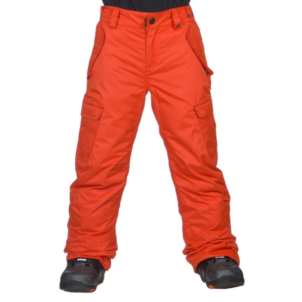 686 All Terrain Kids Snowboard Pants, Burnt Orange, 256