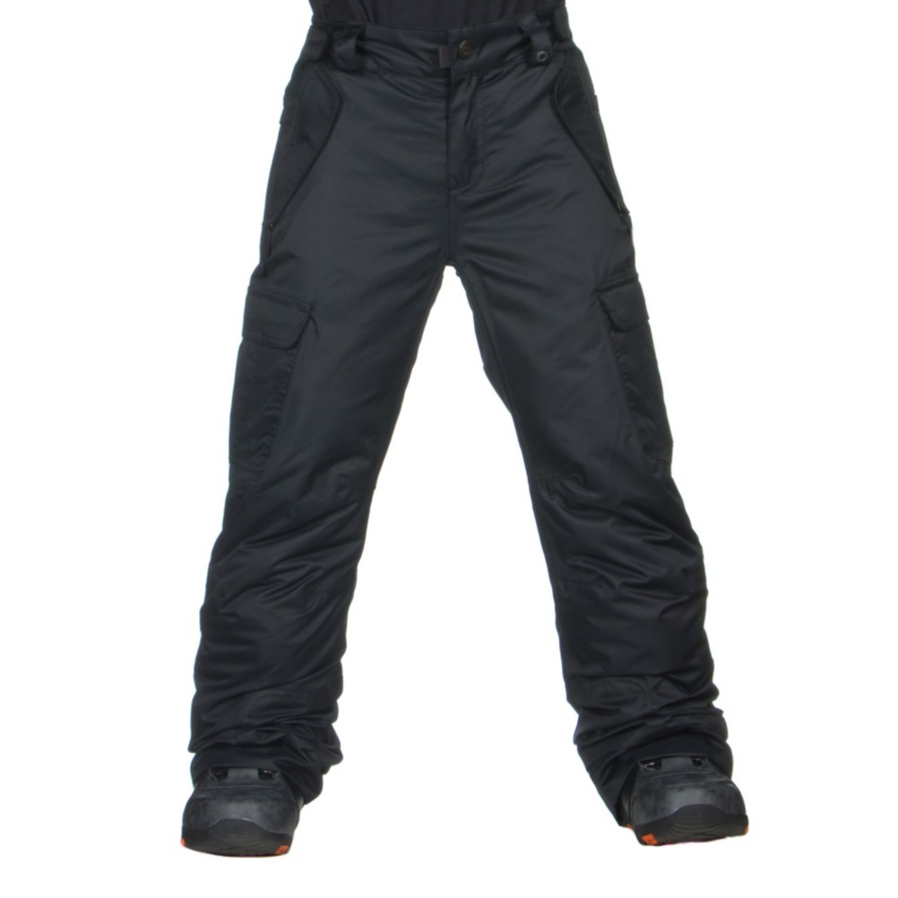686 All Terrain Kids Snowboard Pants, Black, 256