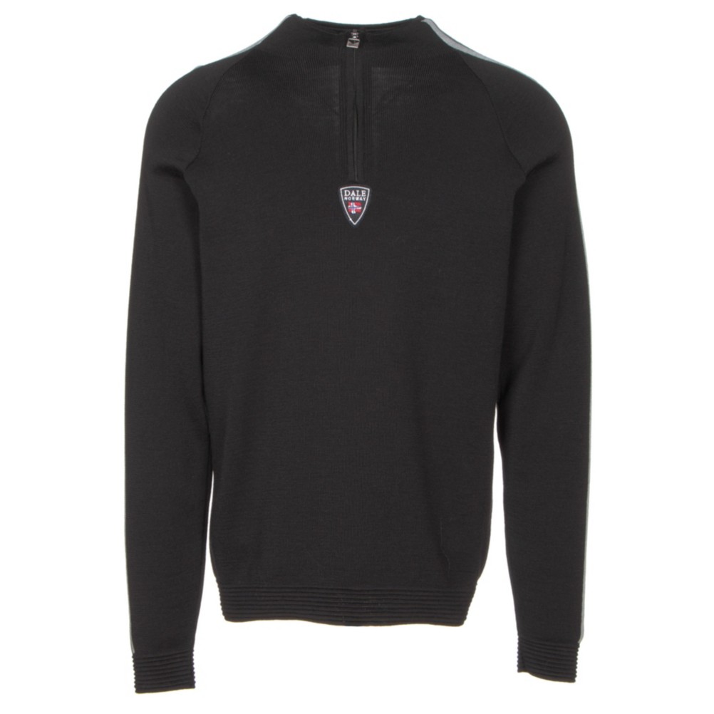Dale Of Norway Besseggen Masculine Mens Sweater, Black-Metal-Schiefer, 256