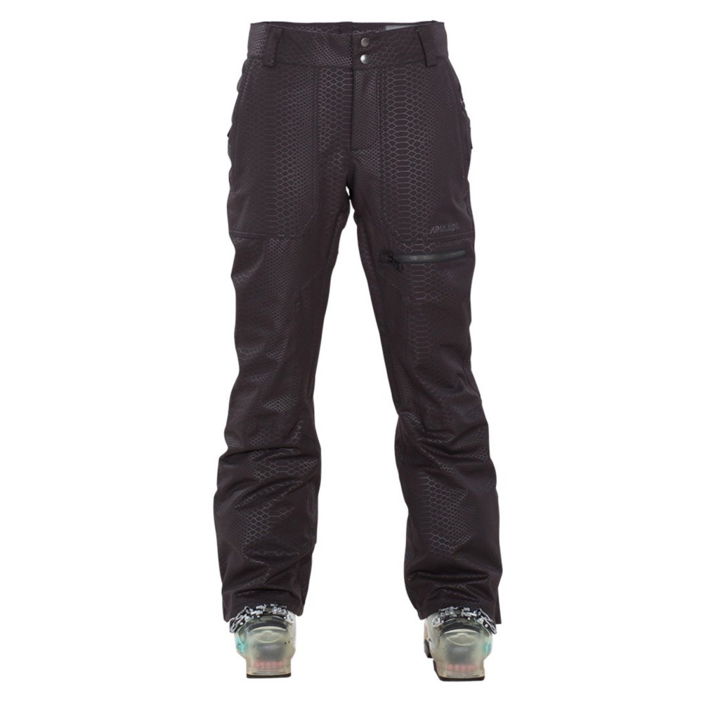 Armada Shadow Womens Ski Pants, Black Snake, 256