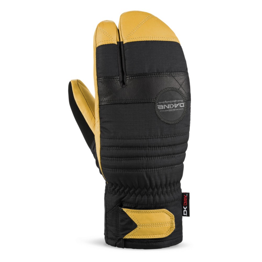 Dakine Fillmore Trigger Mittens, Black-Tan, 256