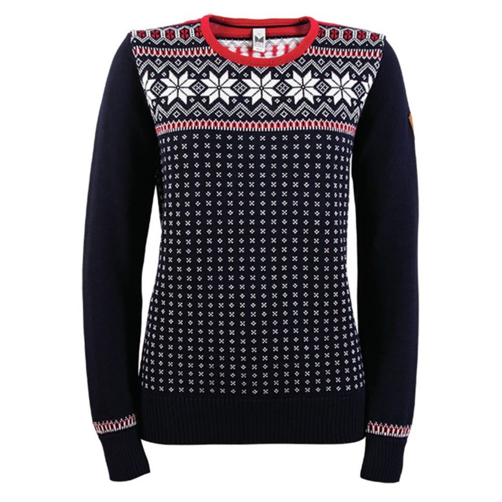 Dale Of Norway Garmisch Womens Sweater, Navy-Offwhite-Grey Mel, 256