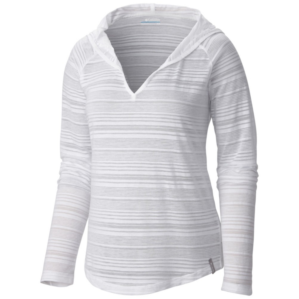 Columbia Inner Luminosity Womens Hoodie, White, 256
