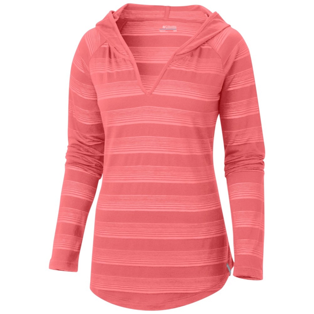 Columbia Inner Luminosity Womens Hoodie, Coral Bloom, 256