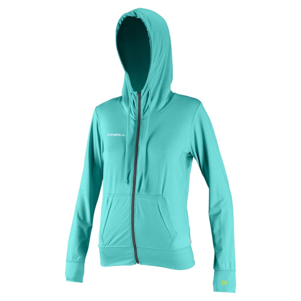 O'Neill 247 Hybrid Zip Hoodie Womens Rash Guard
