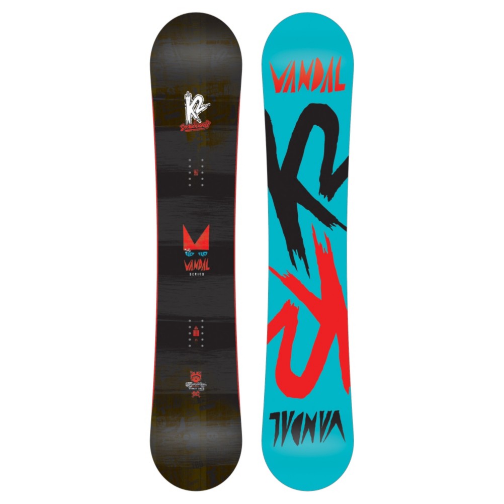 K2 Vandal Boys Snowboard 2018, , 256