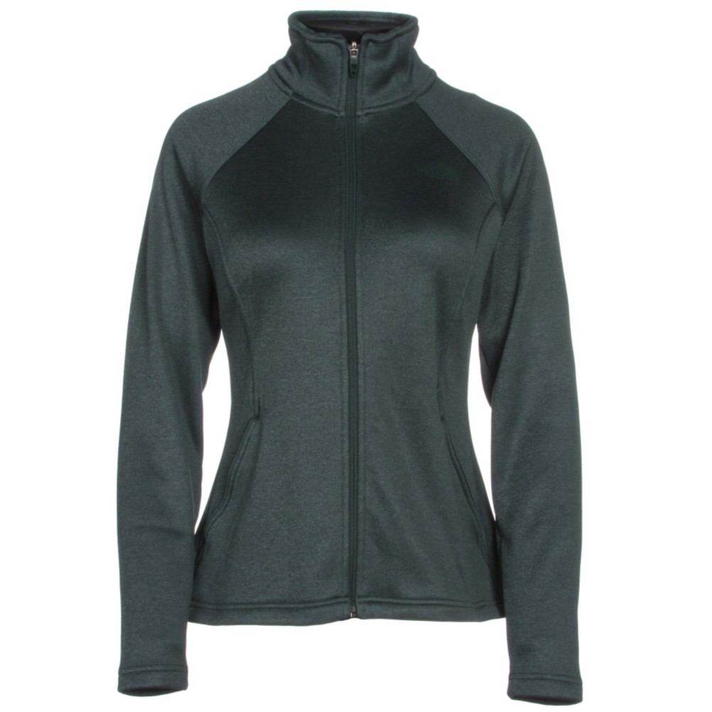 The North Face Agave Full Zip Womens Jacket, Darkest Spruce, 256