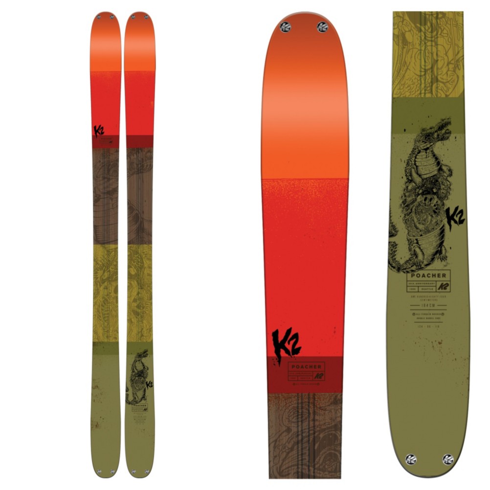 K2 Poacher Skis 2017