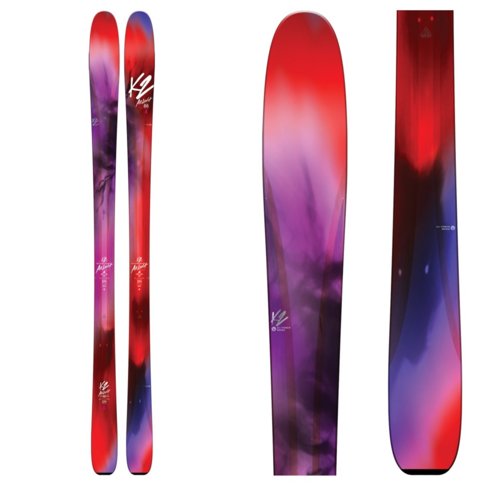 K2 AlLuvit 88 Womens Skis 2018, , 256