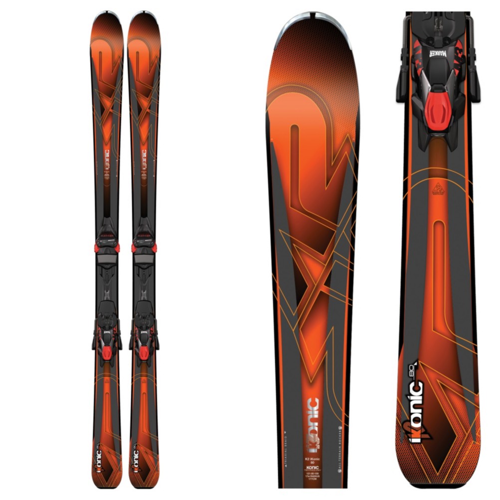K2 iKonic 80 Skis with Marker M3 12TCX Bindings, , 256