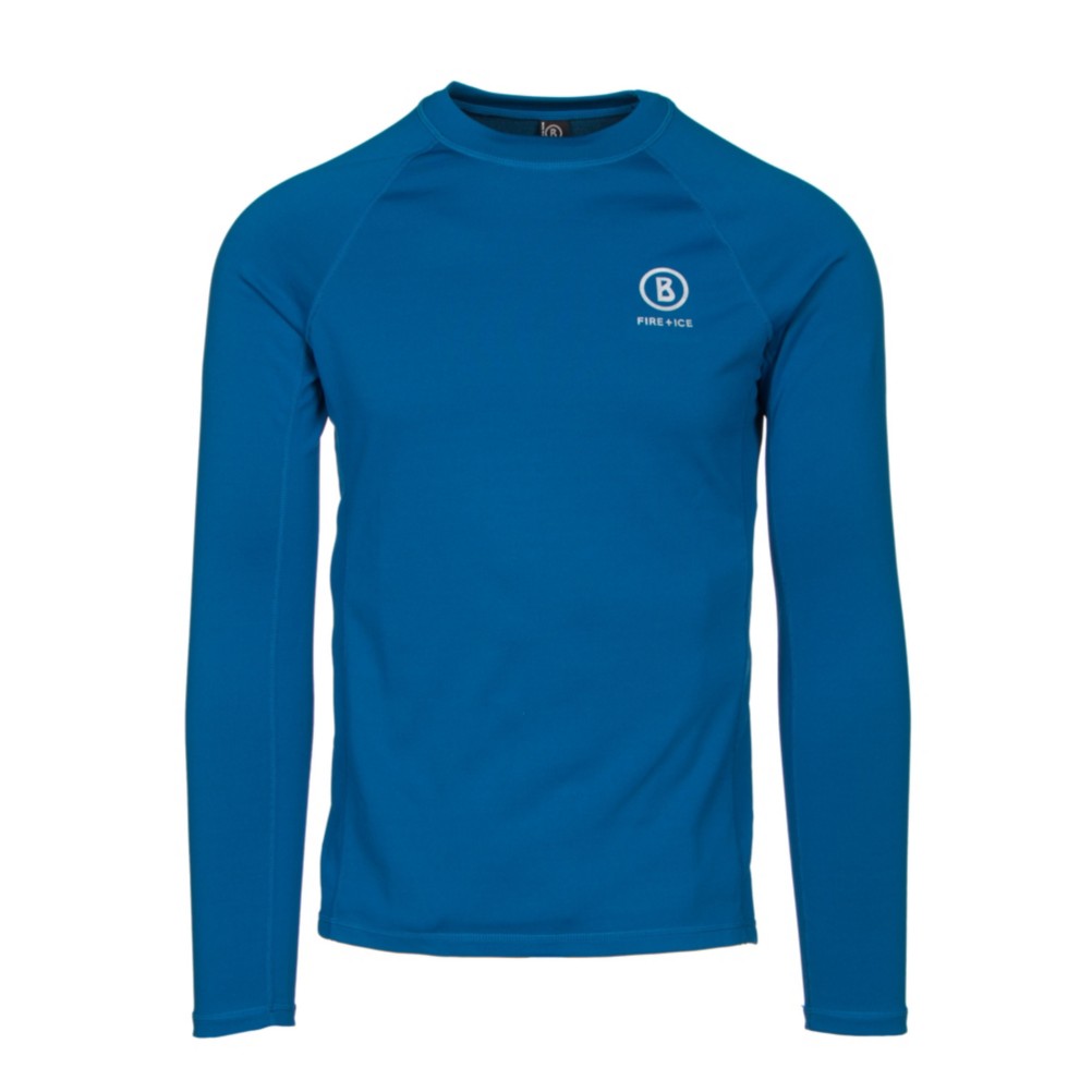 Bogner Fire + Ice Ted Mens Mid Layer, Steel Blue, 256