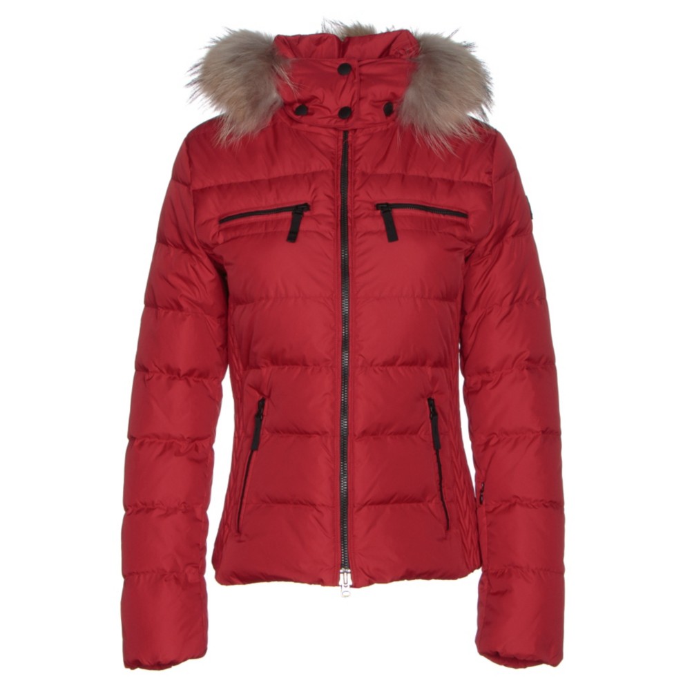 Bogner Fire + Ice Lela Down Womens Insulated Ski Jacket, Signal Red, 256