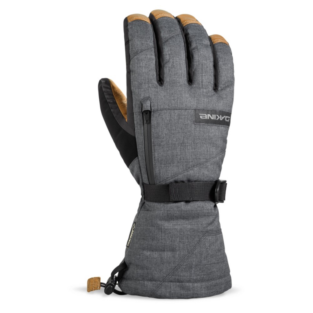 Dakine Leather Titan Gloves, Carbon, 256